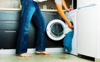 Welche Art, Jeans in einer Waschmaschine zu waschen
