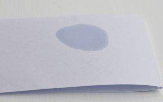 Wie man Fett vom Papier bekommt