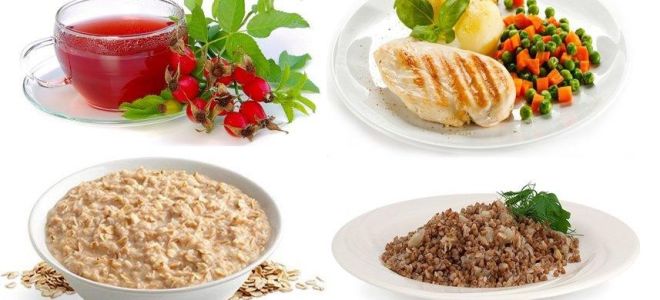 Diät gegen Gastritis: Tabelle 5, 4, 3, 2, 1